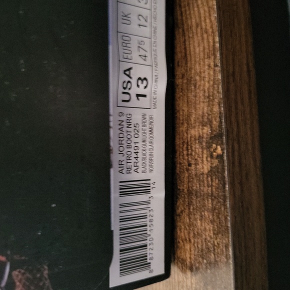 Jordan 9 Boot "Black Gum" - Picture 5 of 8